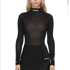 NWT Heron Preston bodysuit size XS